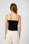 Azra Twill Corset Strappy Top